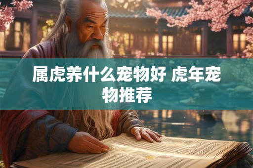 属虎养什么宠物好 虎年宠物推荐