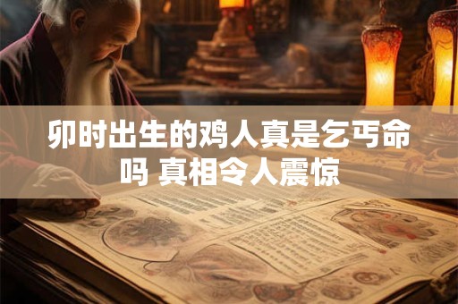 卯时出生的鸡人真是乞丐命吗 真相令人震惊
