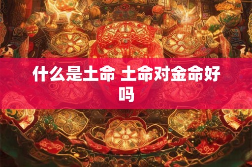 什么是土命 土命对金命好吗
