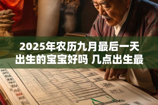 2025年农历九月最后一天出生的宝宝好吗 几点出生最好