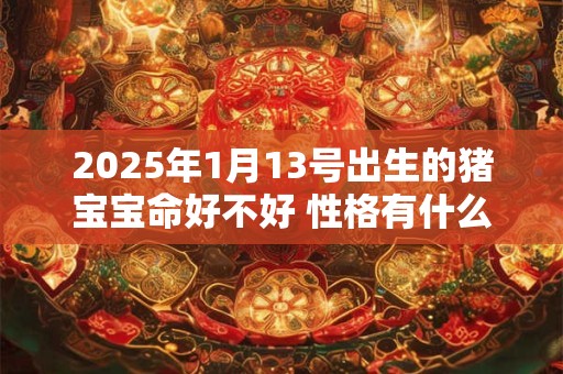 2025年1月13号出生的猪宝宝命好不好 性格有什么特点 2025年1月13号出生的猪宝宝命好不好 性格有什么特点