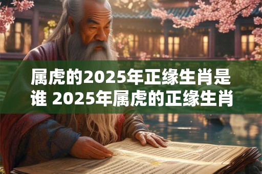 属虎的2026年正缘生肖是谁 2026年属虎的正缘生肖是谁