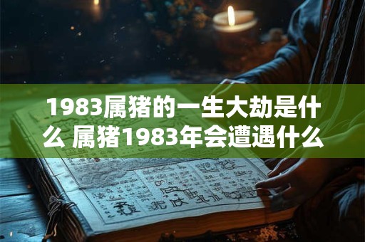 1983属猪的一生大劫是什么 属猪1983年会遭遇什么大劫