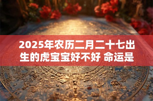2025年农历二月二十七出生的虎宝宝好不好 命运是好是坏