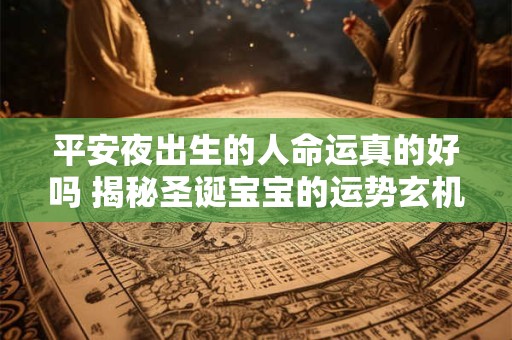 平安夜出生的人命运真的好吗 揭秘圣诞宝宝的运势玄机
