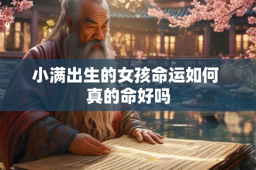 小满出生的女孩命运如何 真的命好吗