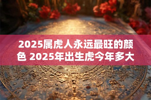 2025属虎人永远最旺的颜色 2025年出生虎今年多大