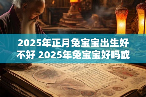 2025年正月兔宝宝出生好不好 2025年兔宝宝好吗或者2025年正月生兔崽子好不好