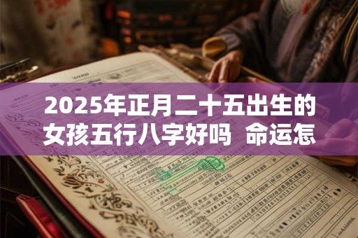 2026年正月二十五出生的女孩五行八字好吗  命运怎么样