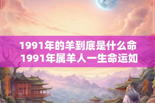 1991年的羊到底是什么命 1991年属羊人一生命运如何
