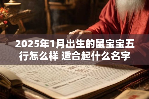 2025年1月出生的鼠宝宝五行怎么样 适合起什么名字