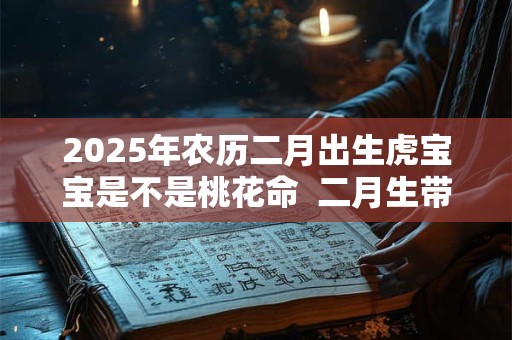 2025年农历二月出生虎宝宝是不是桃花命  二月生带桃花吗