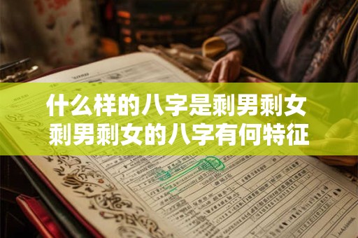 什么样的八字是剩男剩女 剩男剩女的八字有何特征