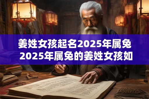 姜姓女孩起名2025年属兔 2025年属兔的姜姓女孩如何起名 姜姓女孩起名2025年属兔 2025年属兔的姜姓女孩如何起名
