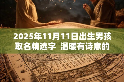 2025年11月11日出生男孩取名精选字 温暖有诗意的名字 2025年11月11日出生男孩取名精选字 温暖有诗意的名字