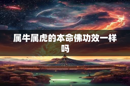 属牛属虎的本命佛功效一样吗
