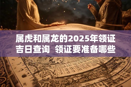 属虎和属龙的2025年领证吉日查询 领证要准备哪些东西 属虎和属龙的2025年领证吉日查询 领证要准备哪些东西