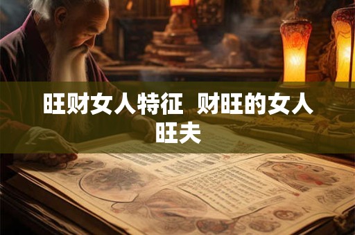 旺财女人特征 财旺的女人旺夫 旺财女人特征 财旺的女人旺夫
