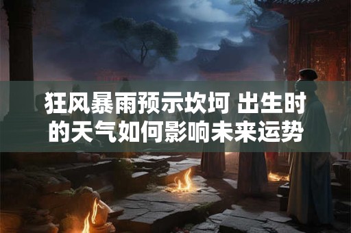 狂风暴雨预示坎坷 出生时的天气如何影响未来运势