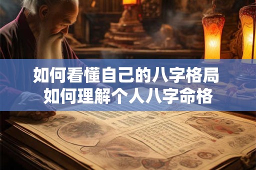 如何看懂自己的八字格局 如何理解个人八字命格