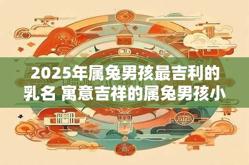 2025年属兔男孩最吉利的乳名 寓意吉祥的属兔男孩小名 2025年属兔男孩最吉利的乳名 寓意吉祥的属兔男孩小名