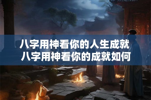 八字用神看你的人生成就 八字用神看你的成就如何