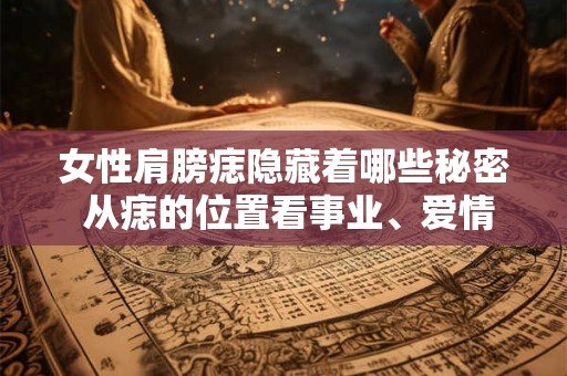 女性肩膀痣隐藏着哪些秘密 从痣的位置看事业、爱情与健康