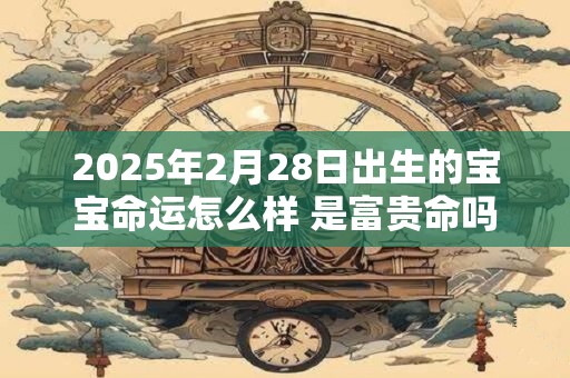 2025年2月28日出生的宝宝命运怎么样 是富贵命吗