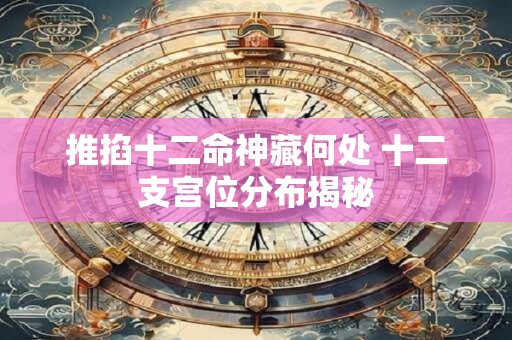 推掐十二命神藏何处 十二支宫位分布揭秘