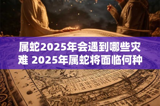 属蛇2025年会遇到哪些灾难 2025年属蛇将面临何种灾难 属蛇2025年会遇到哪些灾难 2025年属蛇将面临何种灾难