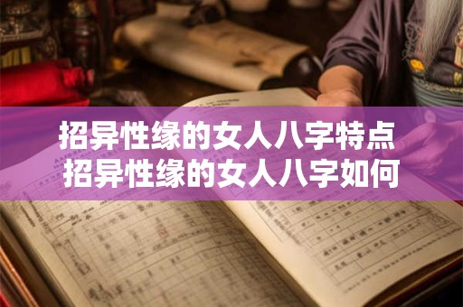 招异性缘的女人八字特点 招异性缘的女人八字如何 招异性缘的女人八字特点 招异性缘的女人八字如何