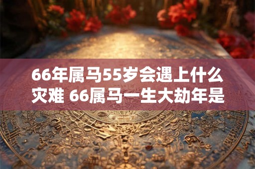 66年属马55岁会遇上什么灾难 66属马一生大劫年是55岁吗
