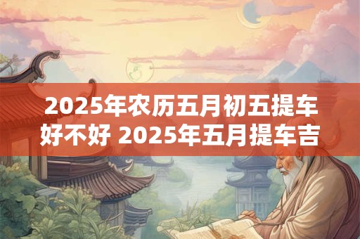 2025年农历五月初五提车好不好 2025年五月提车吉日一览！
