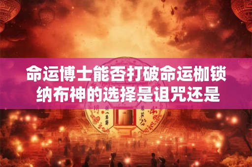 命运博士能否打破命运枷锁 纳布神的选择是诅咒还是馈赠