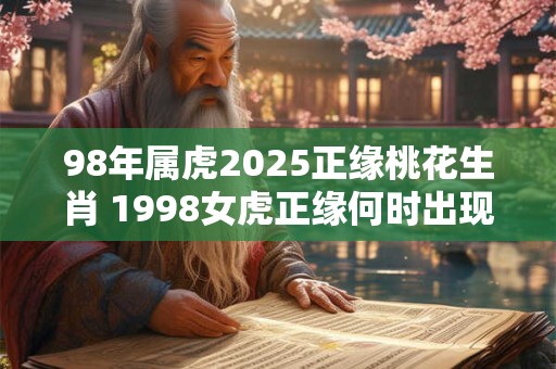 98年属虎2025正缘桃花生肖 1998女虎正缘何时出现