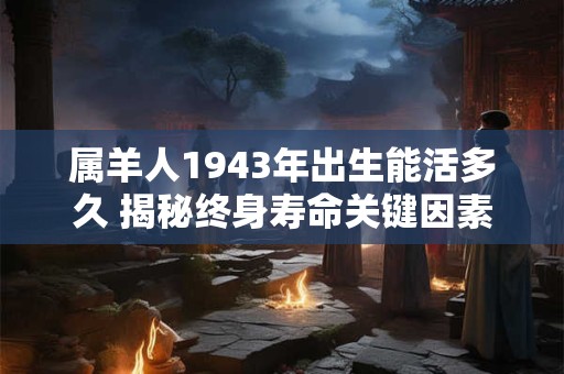 属羊人1943年出生能活多久 揭秘终身寿命关键因素