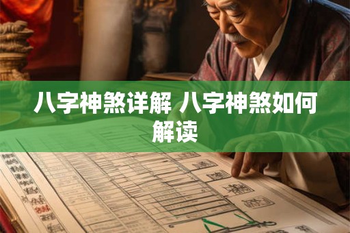 八字神煞详解 八字神煞如何解读 八字神煞详解 八字神煞如何解读
