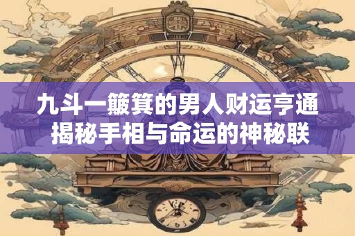 九斗一簸箕的男人财运亨通 揭秘手相与命运的神秘联系