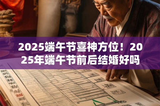 2025端午节喜神方位！2025年端午节前后结婚好吗