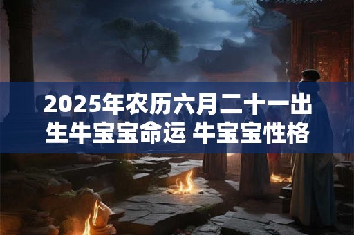2025年农历六月二十一出生牛宝宝命运 牛宝宝性格特点