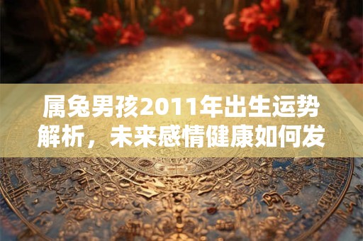 属兔男孩2011年出生运势解析，未来感情健康如何发展