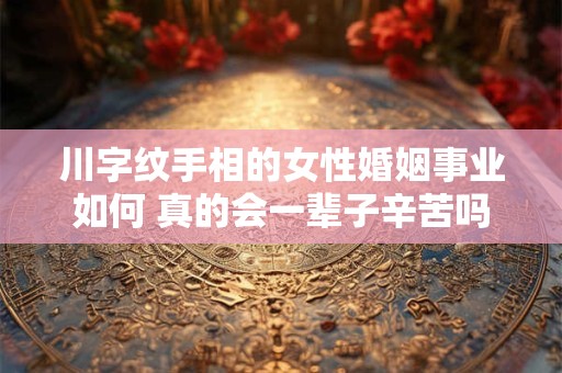 川字纹手相的女性婚姻事业如何 真的会一辈子辛苦吗