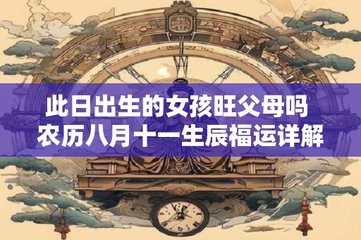 此日出生的女孩旺父母吗 农历八月十一生辰福运详解