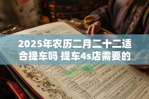 2025年农历二月二十二适合提车吗 提车4s店需要的材料