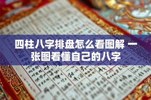 四柱八字排盘怎么看图解 一张图看懂自己的八字