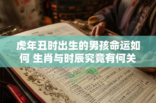 虎年丑时出生的男孩命运如何 生肖与时辰究竟有何关联