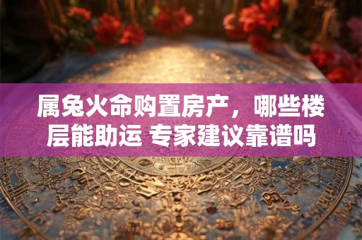 属兔火命购置房产，哪些楼层能助运 专家建议靠谱吗