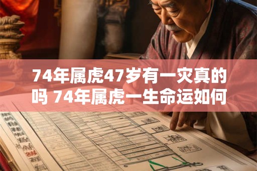 74年属虎47岁有一灾真的吗 74年属虎一生命运如何