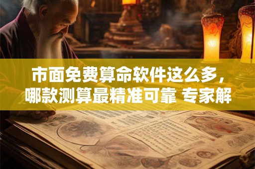 市面免费算命软件这么多，哪款测算最精准可靠 专家解答