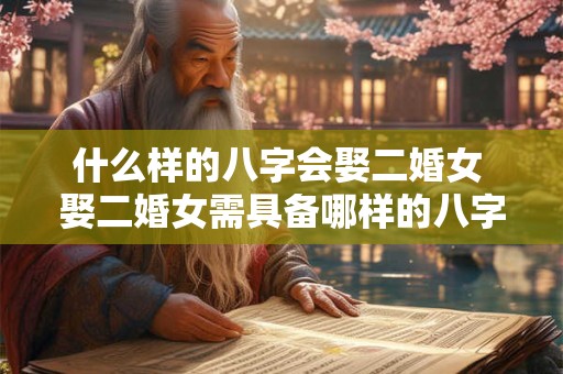 什么样的八字会娶二婚女 娶二婚女需具备哪样的八字